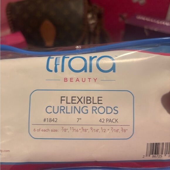 Flexible Curling Rods - Blue and White - Picture 1 of 3
